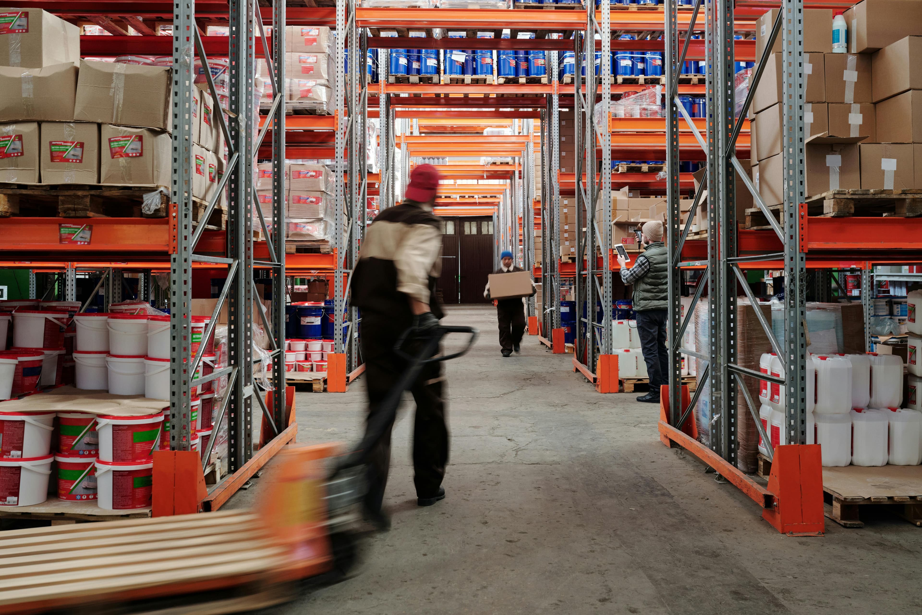 Warehouse racking systems