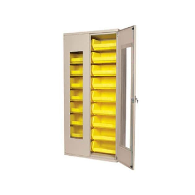 Secure-view Security Bin Cabinet