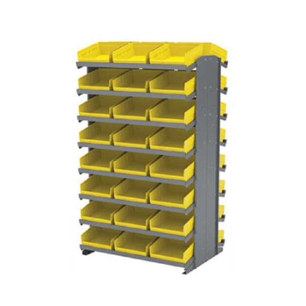 12″ Deep Angled Double Sided Shelves