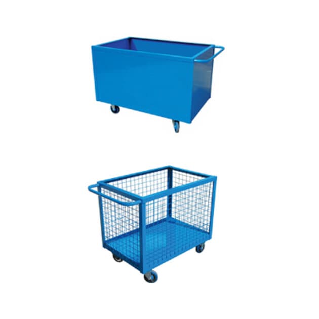 Steel Or Mesh Box Cart