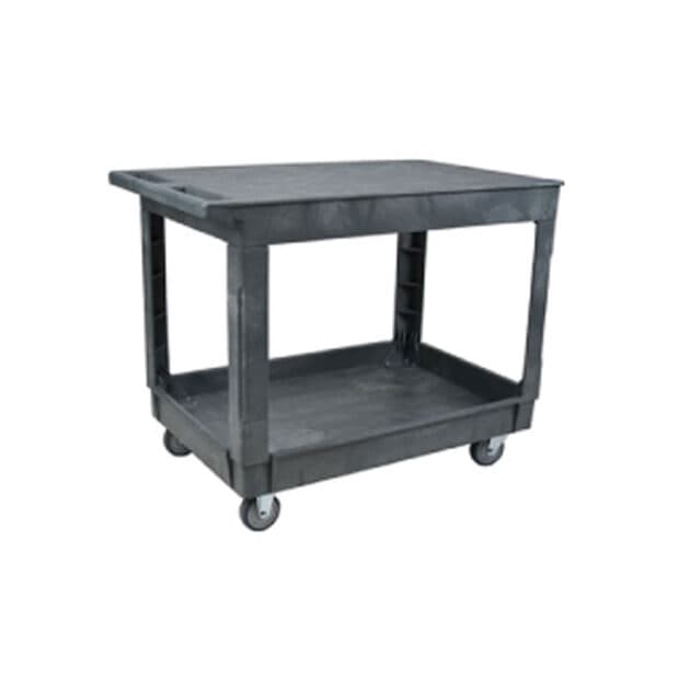 Plastic Flat Shelf Utility Service Carts